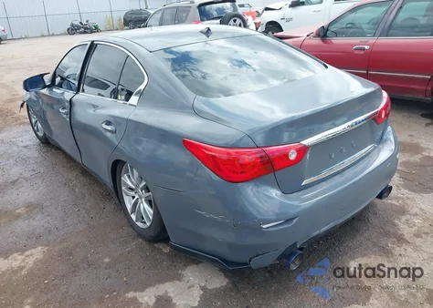 2015 Infiniti Q50 from USA, damaged, VIN JN1BV7AP5FM353109